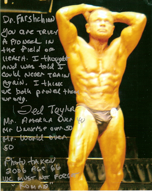 Patient at The Center for Regenerative Medicine